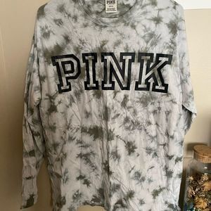 PINK tie-dye top